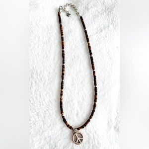 Brighton Peace Sign Necklace